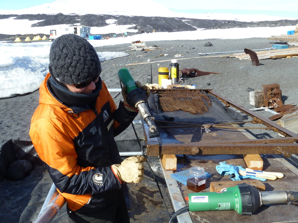 2010-11 Conservators at work, Cricket Harbeck