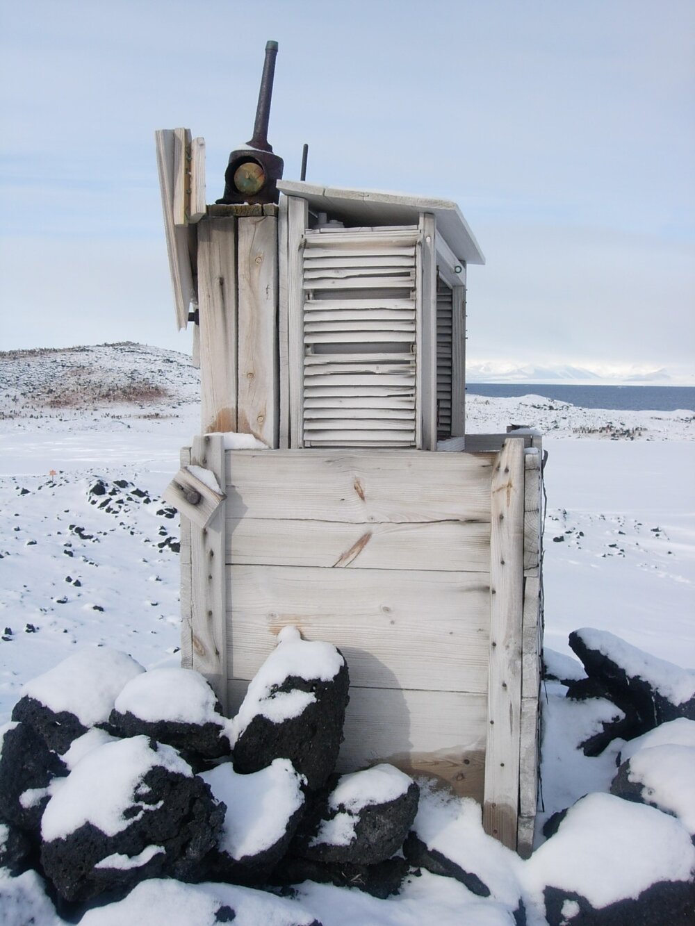 Stevenson screen at Cape Royds