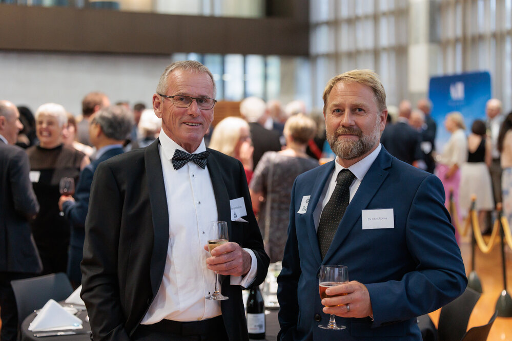 Dr Bill Bishop and Dr Cliff Atkins