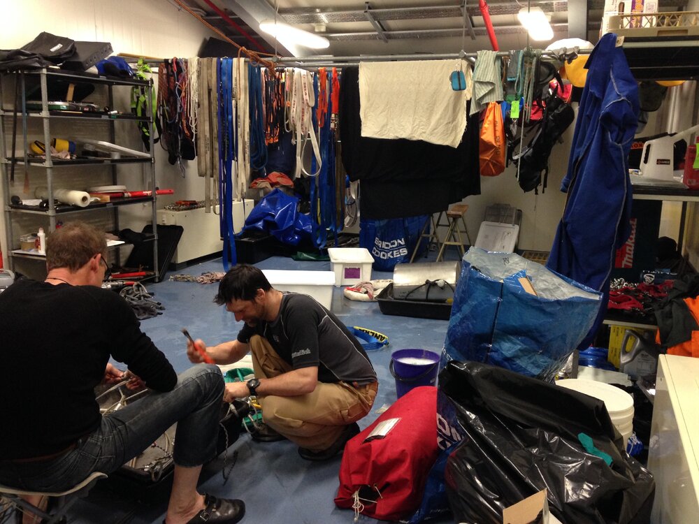 2015-16 Clean up after Cape Adare field work
