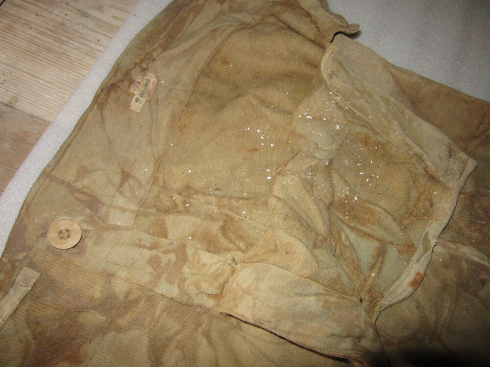 2015-16 Detail of wool garment from Cape Adare