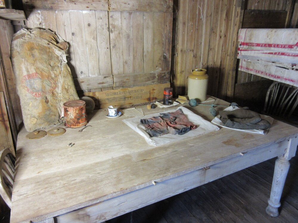 2015-16 Location image - Galley, Borchgrevink's hut