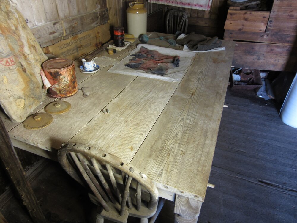 2015-16 Location image - Galley, Borchgrevink's hut (004)