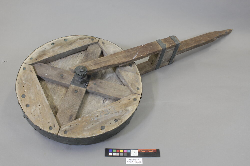 2022-23 George Murray Levick's sledge distance meter wheel