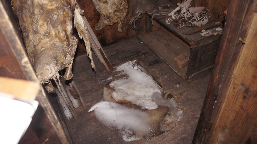2013 Store in Scott's 'Discovery' hut