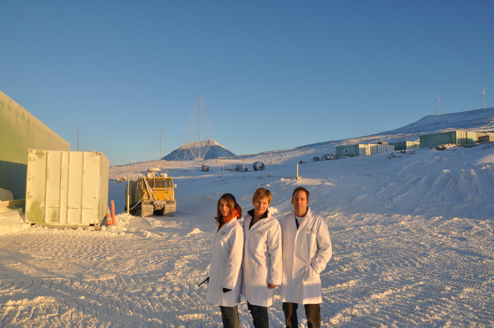 New lab coats for the winter Conservators