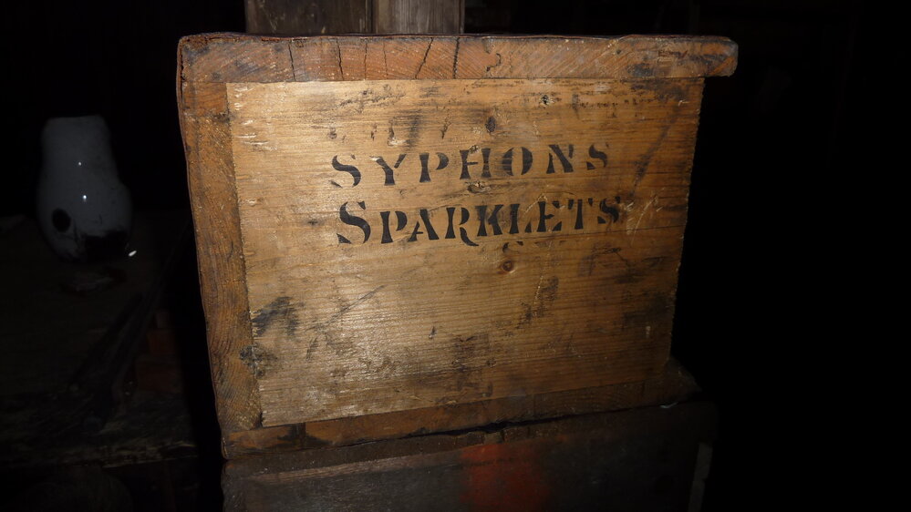 2010-11 Stamped box inside Scott's 'Terra Nova' hut