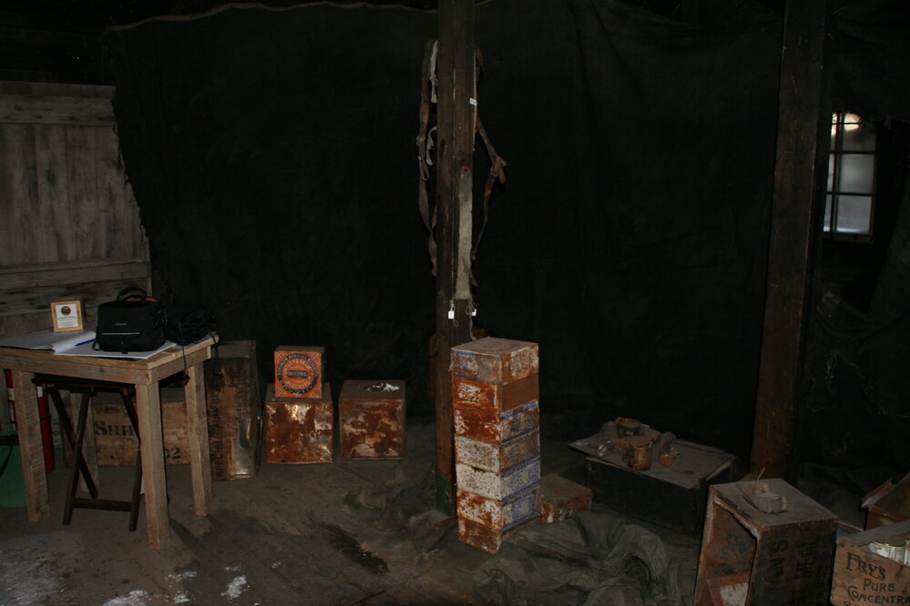 2010-11 Interior of Scott's 'Discovery' hut, Hut Point
