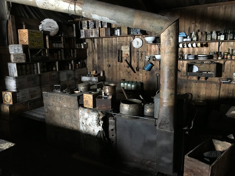 2015-16 Scott's 'Terra Nova' hut inspection, interior (008)