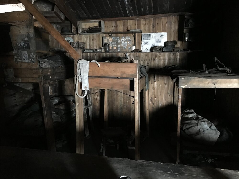 2015-16 Scott's 'Terra Nova' hut inspection, interior (012)