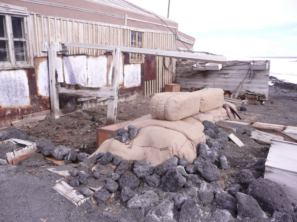 2010-11 Recovered fodder bales, Cape Royds