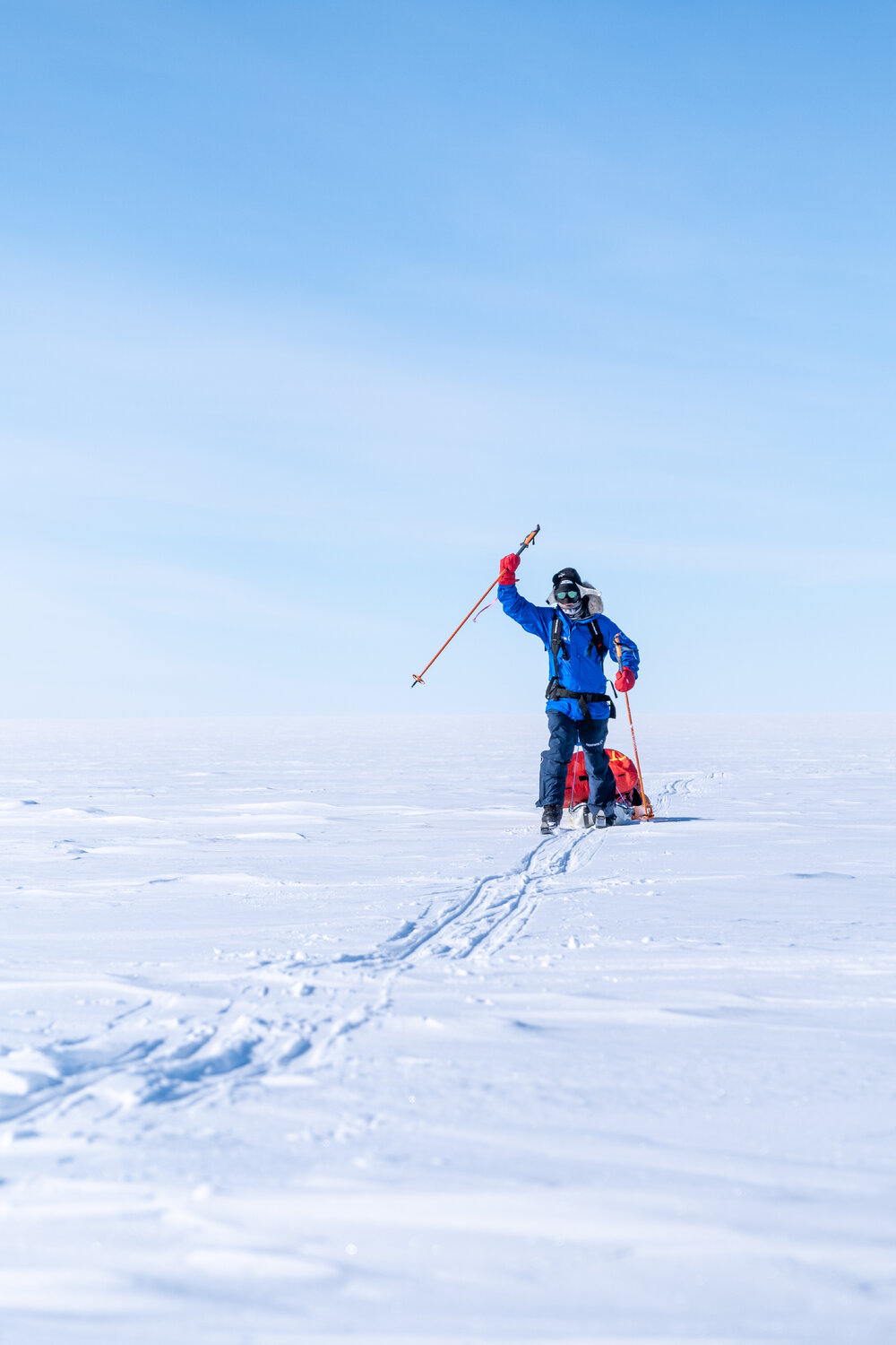 Mike Dawson on the South Pole Expedition