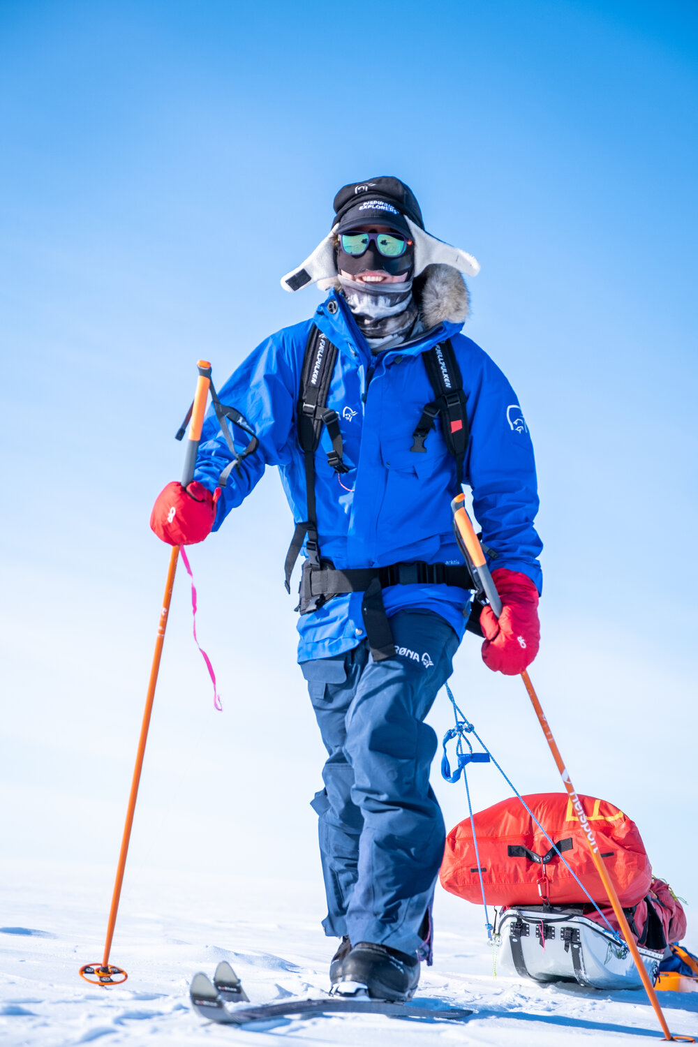 Mike Dawson on the South Pole Expedition