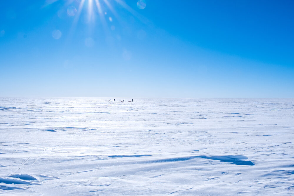 Inspiring Explorers Expedition&trade; team on the South Pole Expedition