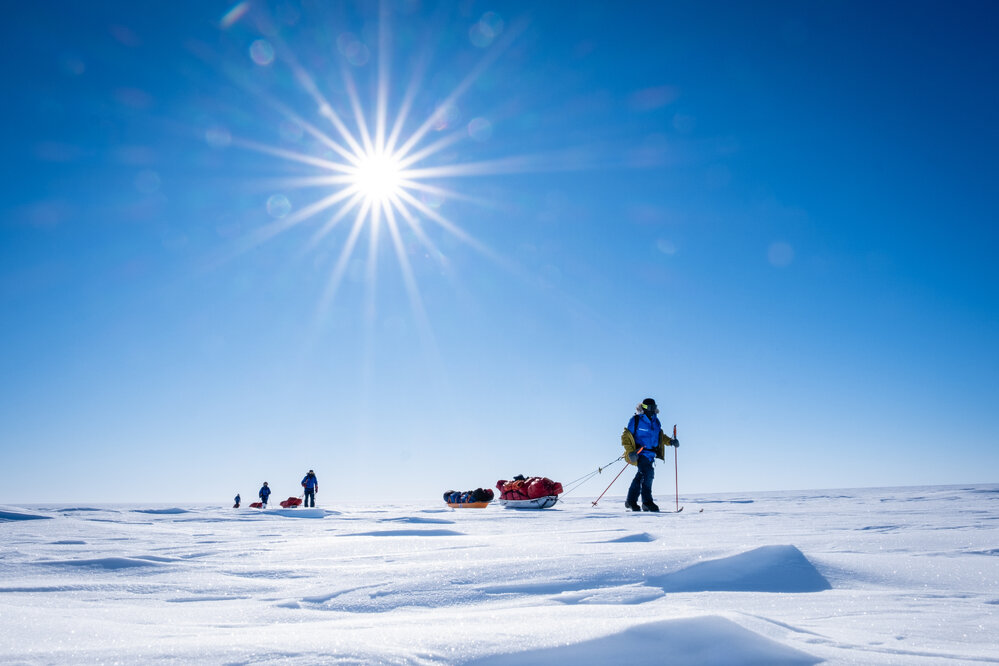 Bengt Rotmo on the South Pole Expedition