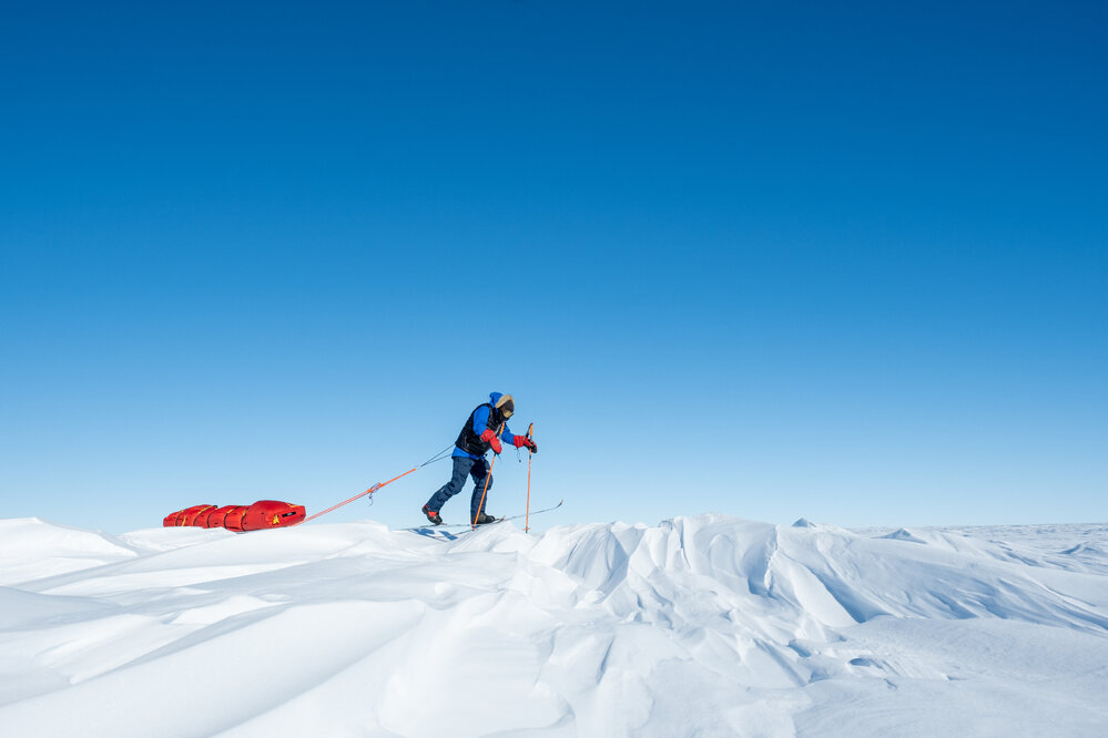 Nigel Watson on the South Pole Expedition