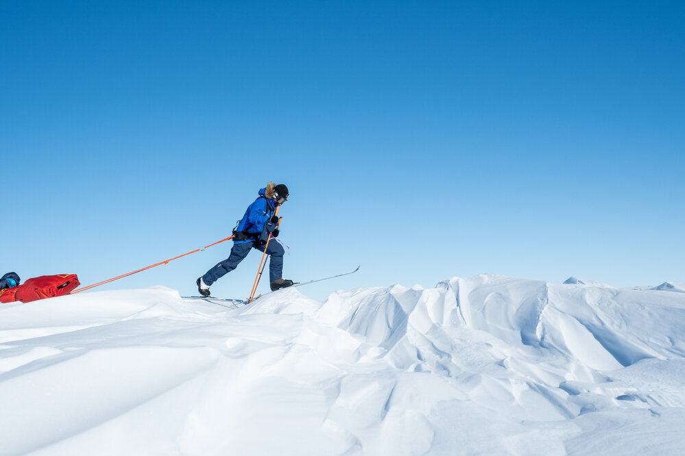 Laura Andrews on the South Pole Expedition