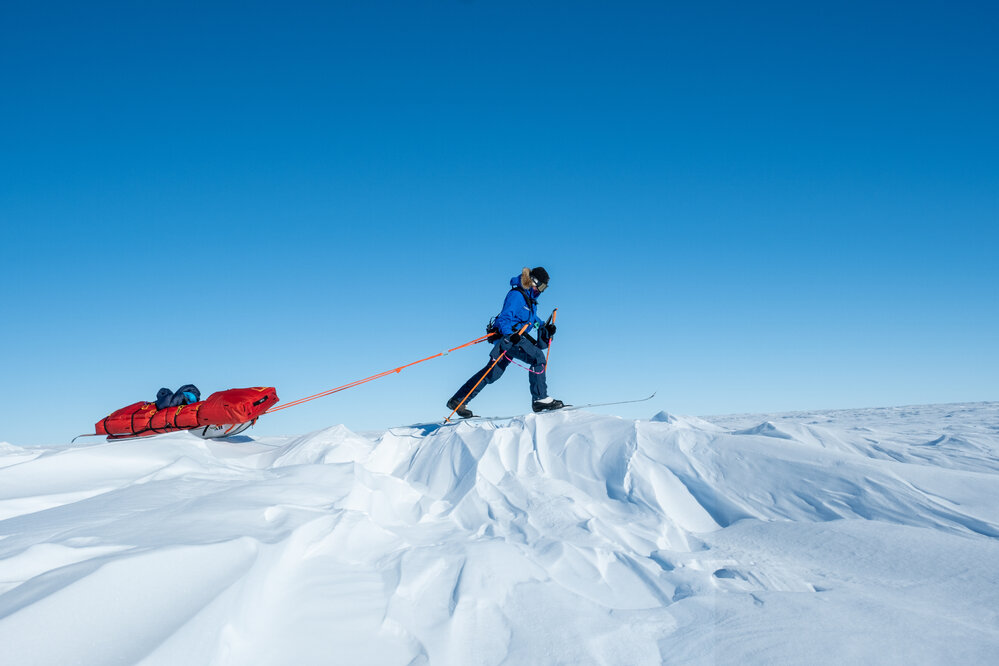 Laura Andrews on the South Pole Expedition
