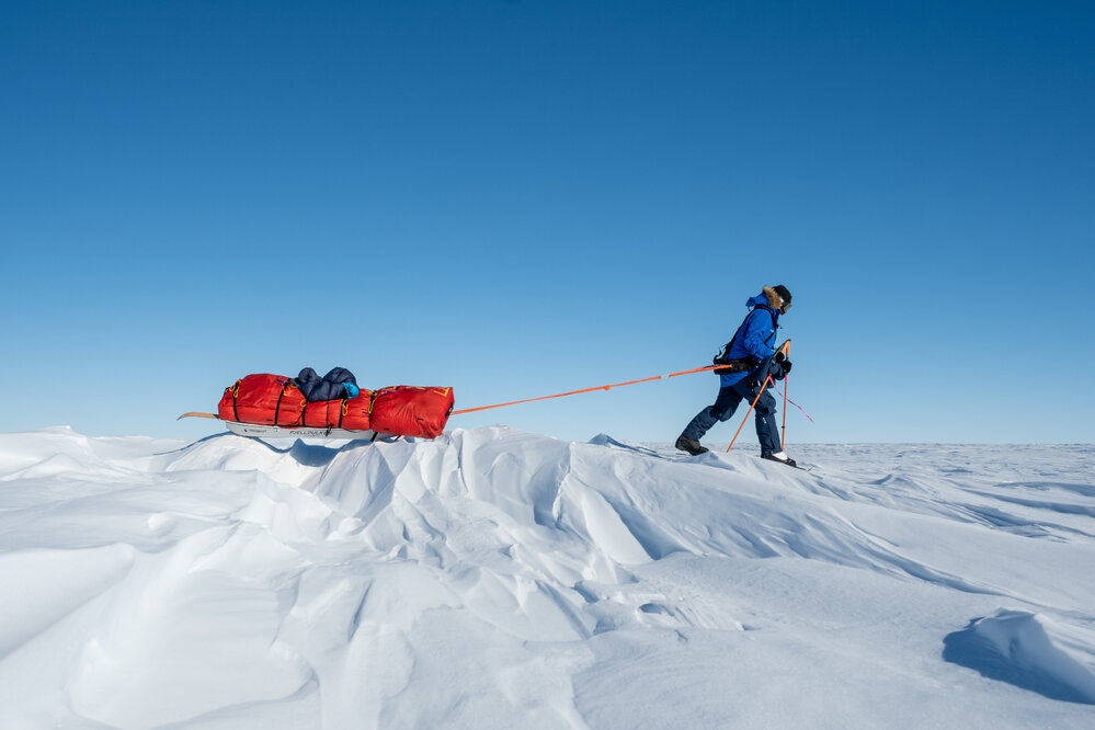Laura Andrews on the South Pole Expedition