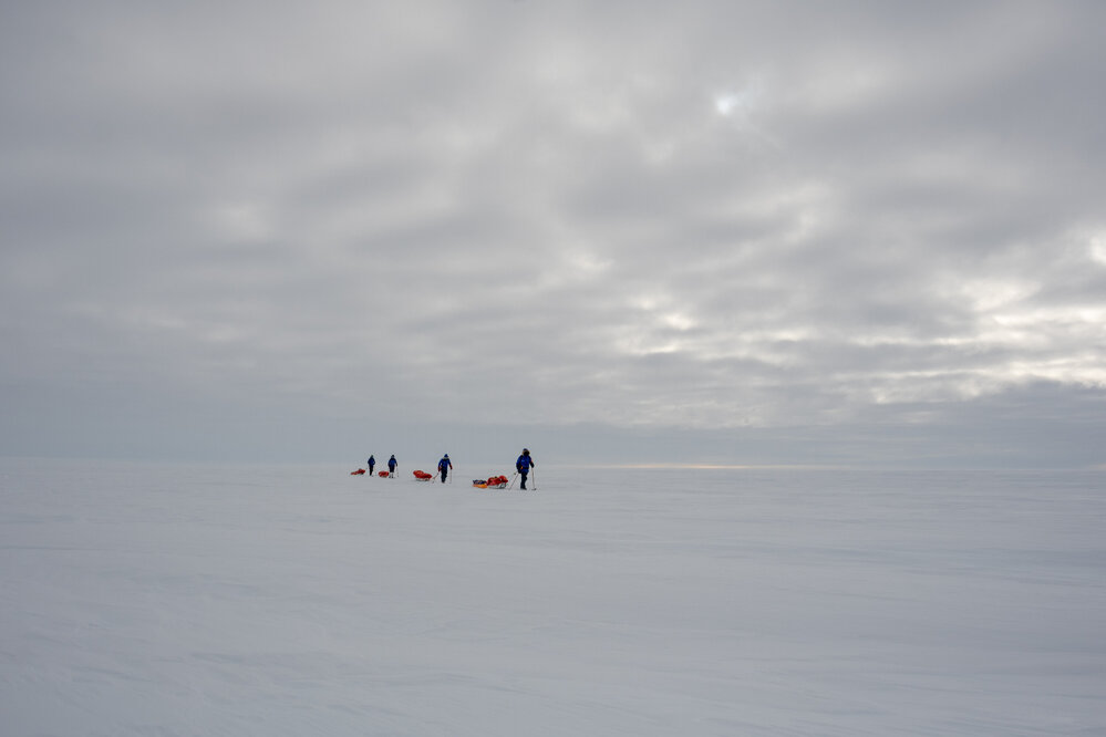 Inspiring Explorers Expedition&trade; team on the South Pole Expedition