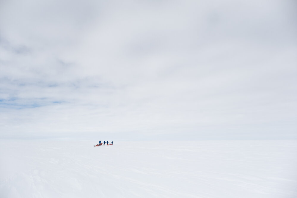 Inspiring Explorers Expedition&trade; team on the South Pole Expedition