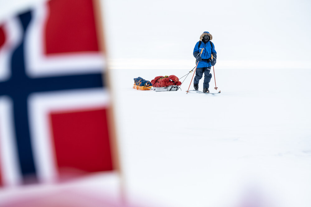 Mike Dawson on the South Pole Expedition