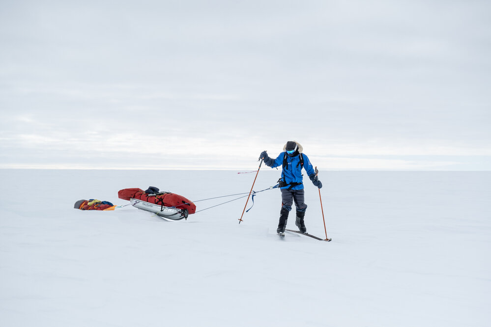 Mike Dawson on the South Pole Expedition