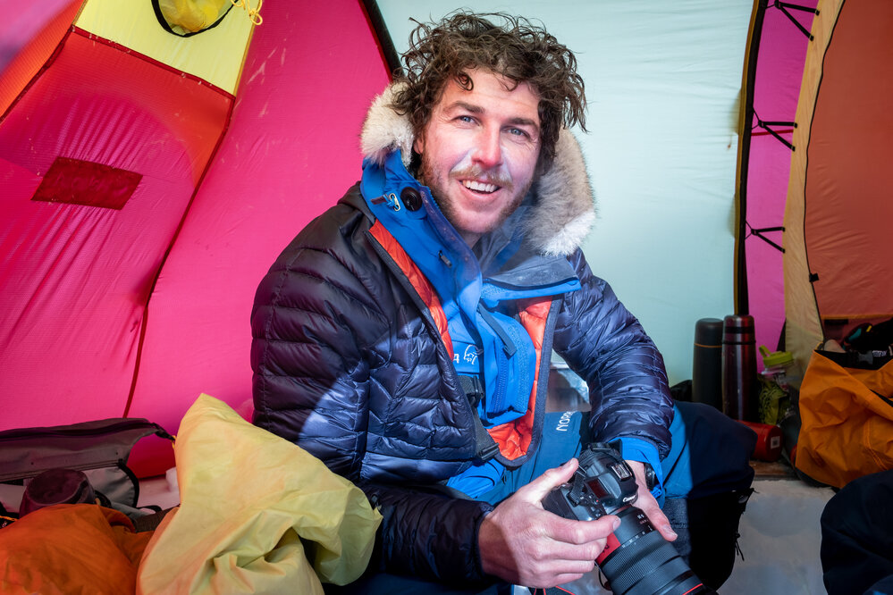 Mike Dawson on the South Pole Expedition
