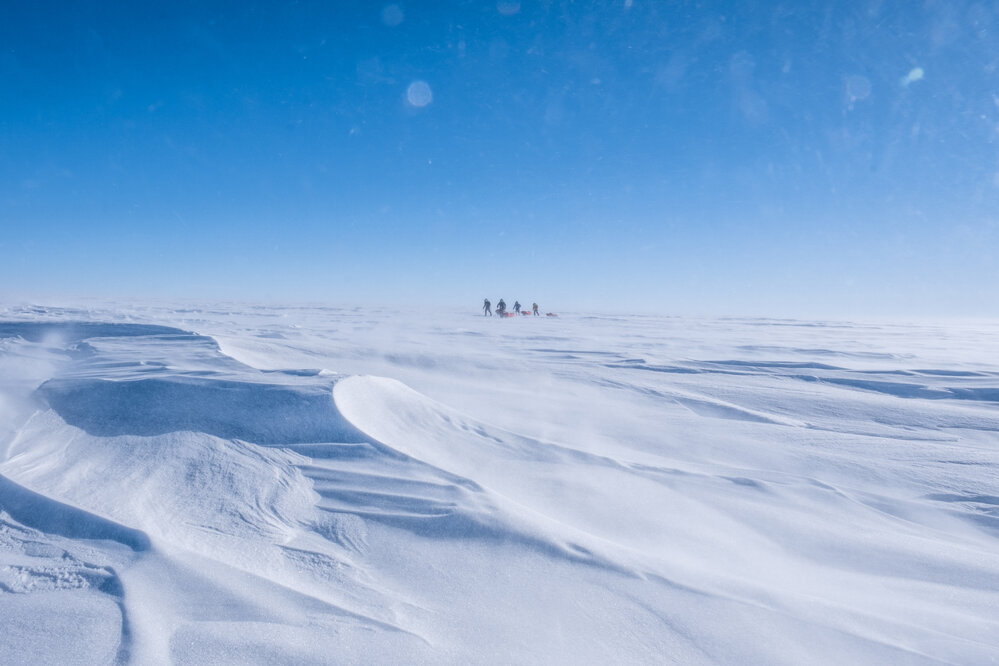 Inspiring Explorers Expedition&trade; team on the South Pole Expedition