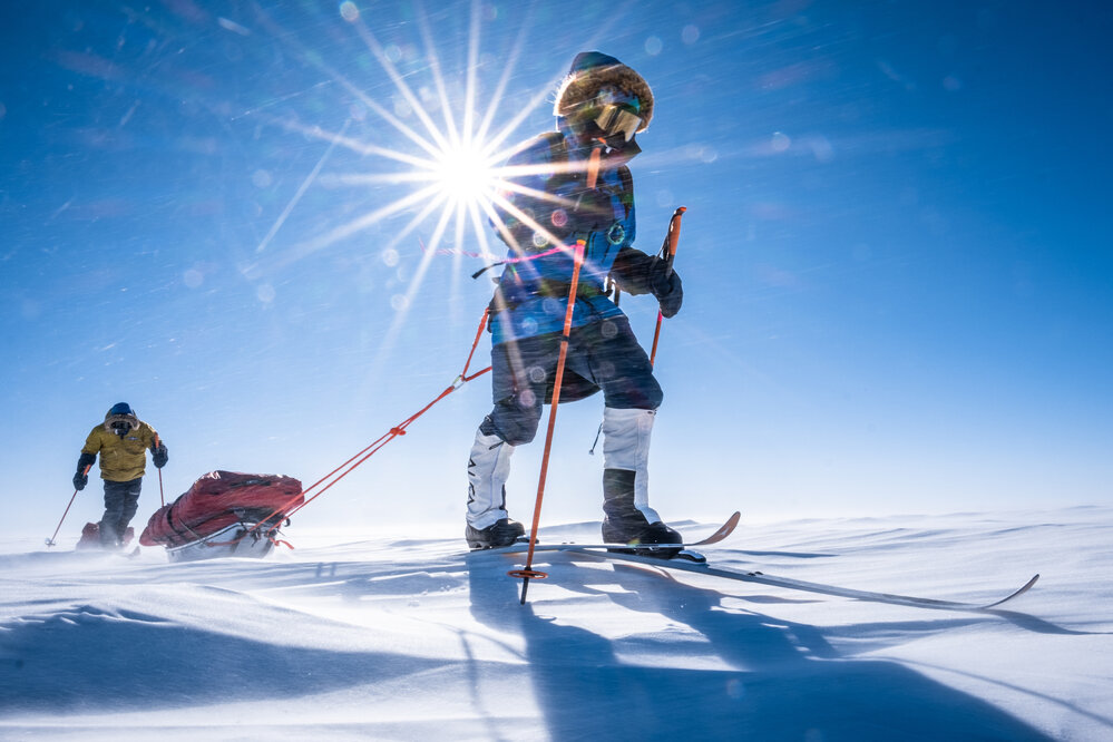 Laura Andrews on the South Pole Expedition