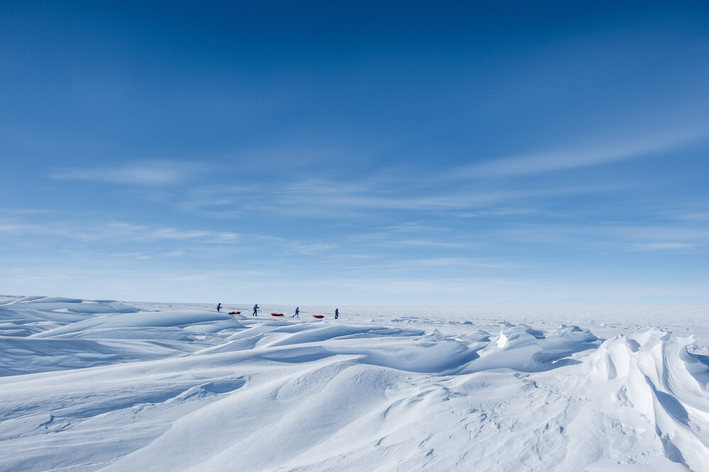 Inspiring Explorers Expedition&trade; team on the South Pole Expedition