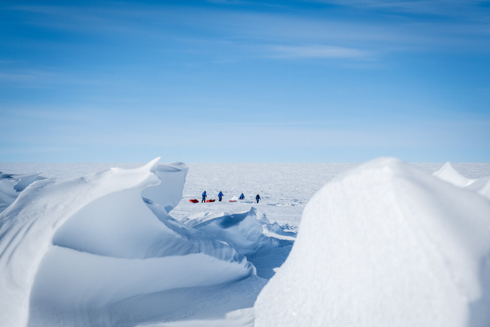 Inspiring Explorers Expedition&trade; team on the South Pole Expedition