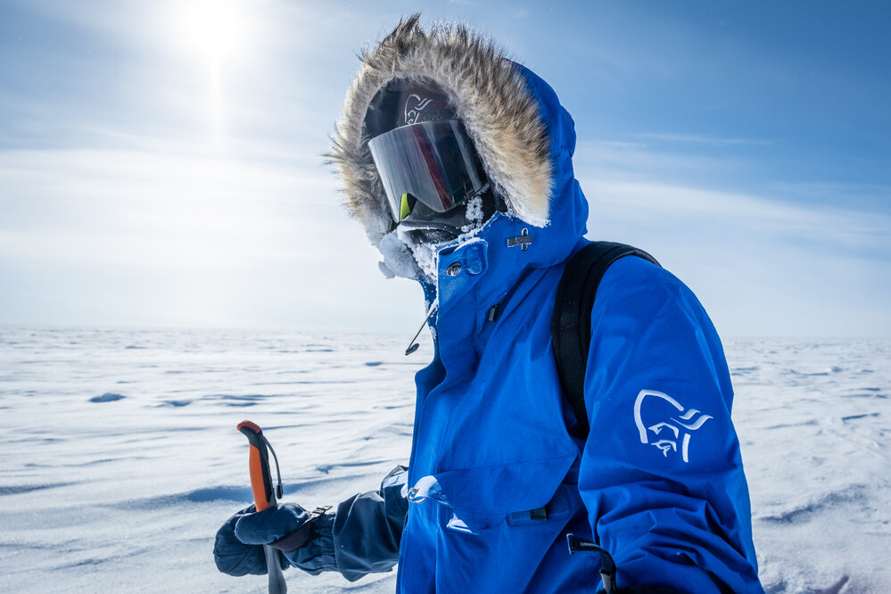 Bengt Rotmo on the South Pole Expedition