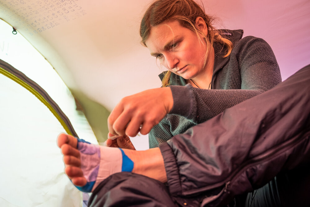 Laura Andrews on the South Pole Expedition