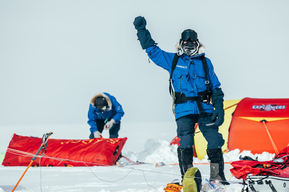 Bengt Rotmo on the South Pole Expedition