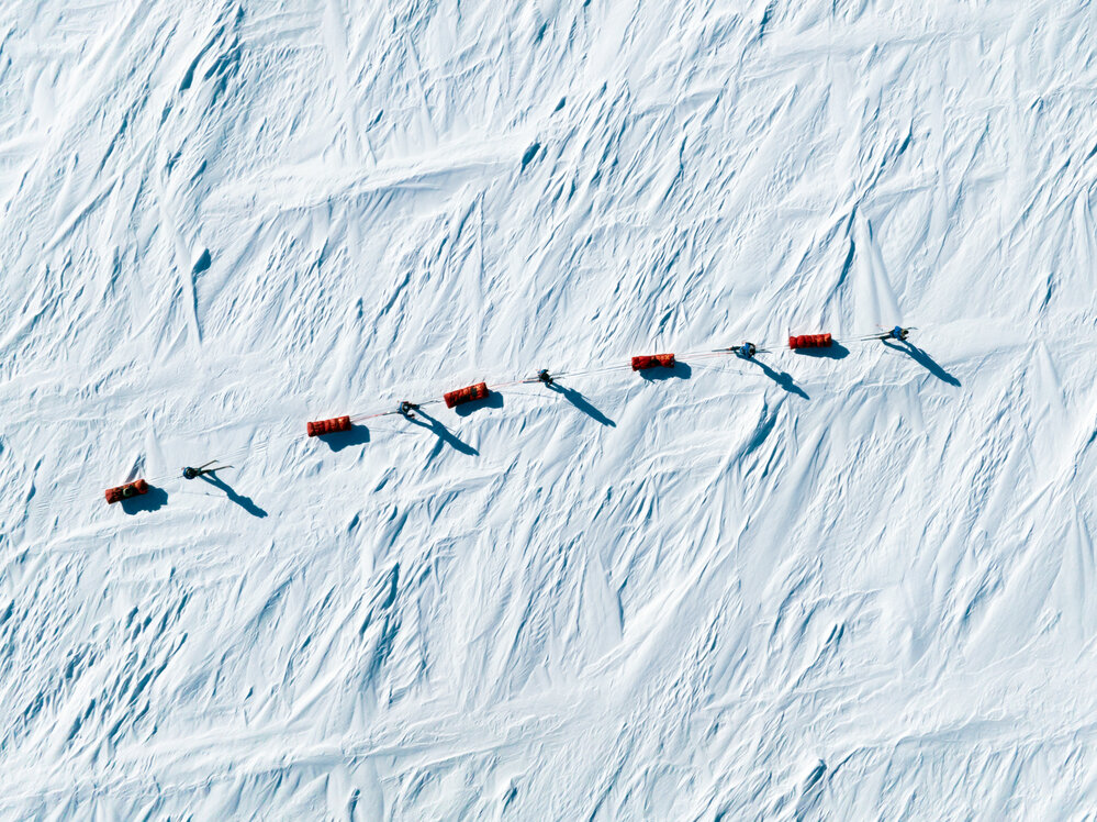 Inspiring Explorers Expedition&trade; team on the South Pole Expedition