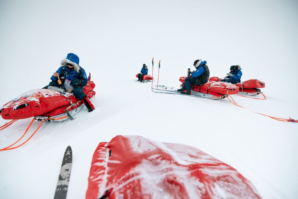 Inspiring Explorers Expedition&trade; team on the South Pole Expedition