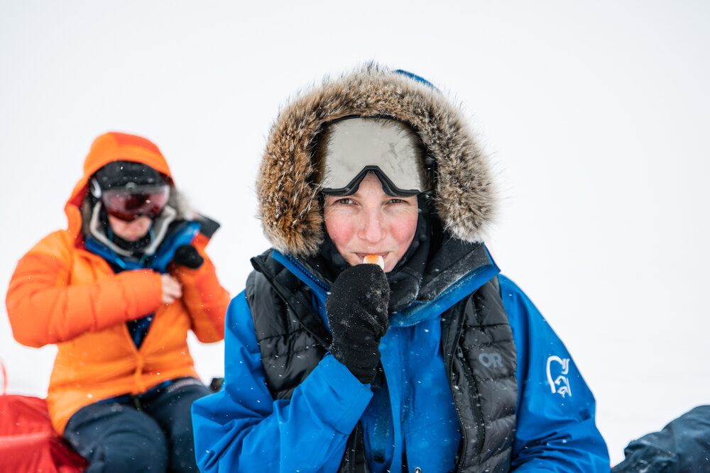 Laura Andrews on the South Pole Expedition