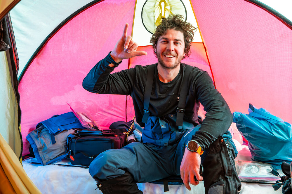 Mike Dawson on the South Pole Expedition