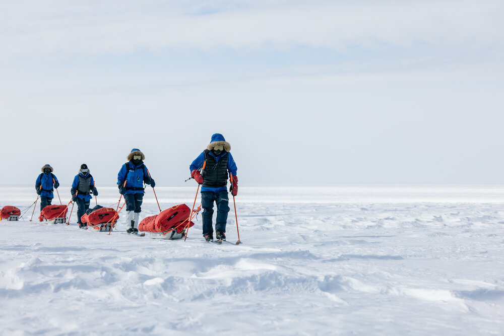 Inspiring Explorers Expedition&trade; team on the South Pole Expedition