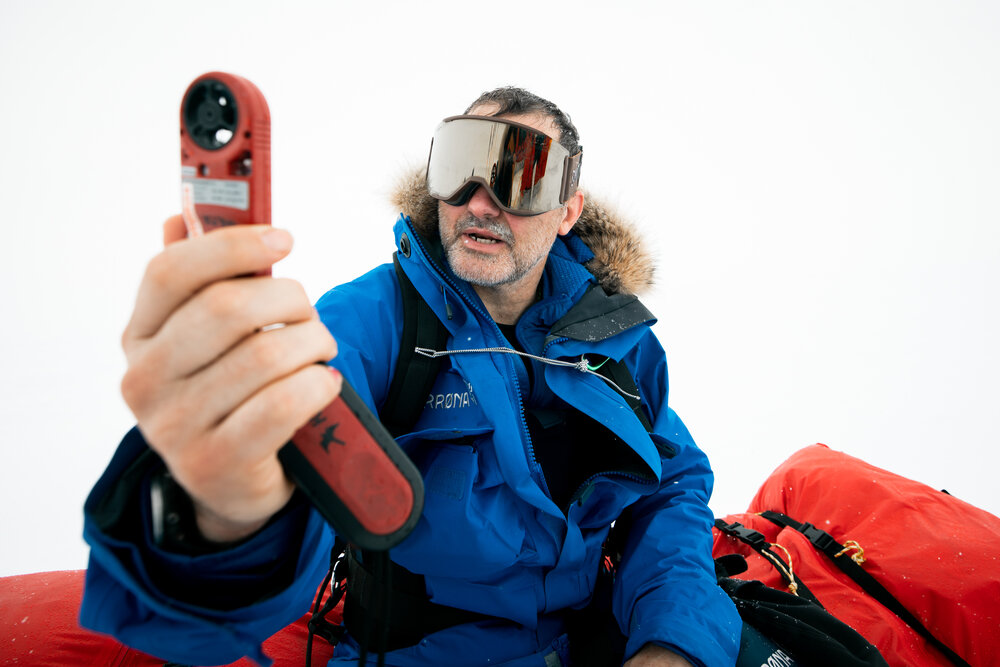 Nigel Watson on the South Pole Expedition