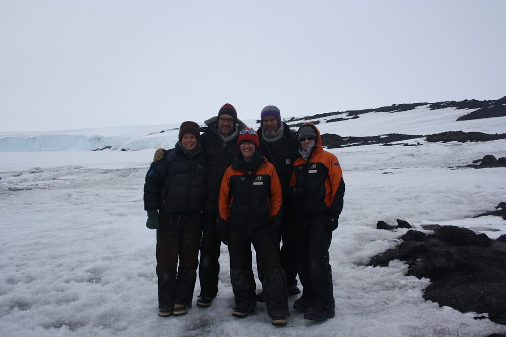K170 team at Cape Evans