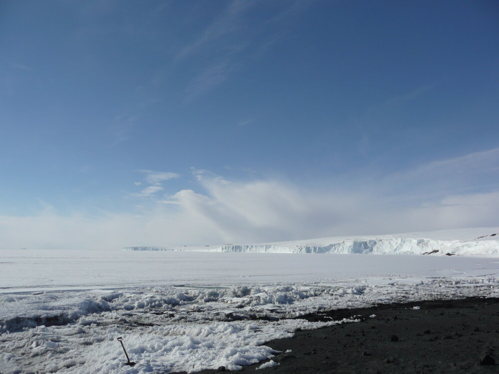 Barne Glacier, Cape Evans