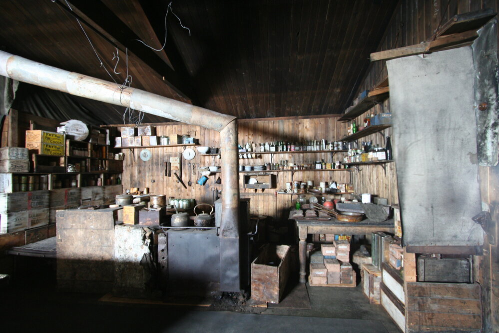 Galley, Scott's 'Terra Nova' hut