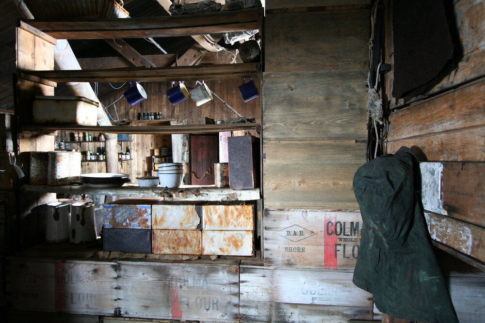 Bulkhead, Scott's 'Terra Nova' hut