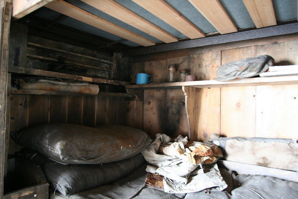 Day's bunk, Scott's 'Terra Nova' hut