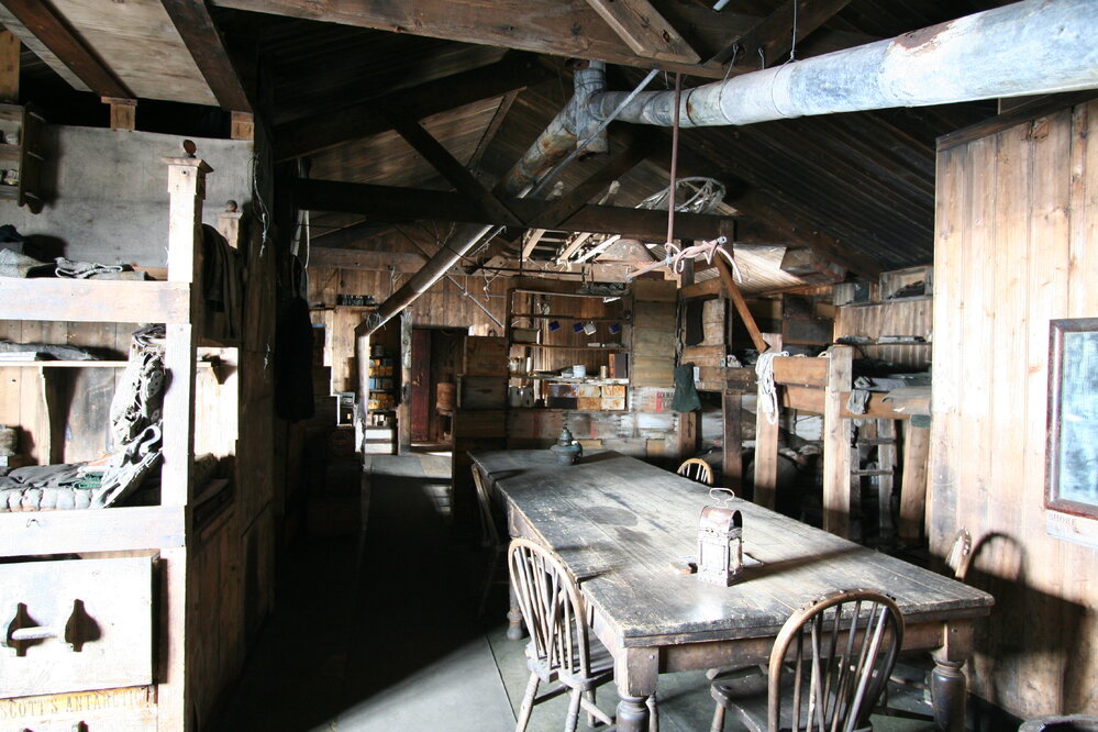 Wardroom, Scott's 'Terra Nova' hut (001)