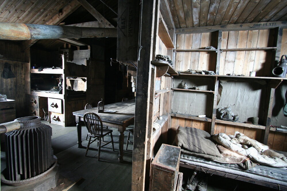 Scott's Cubicle and Wardroom, Scott's 'Terra Nova' hut