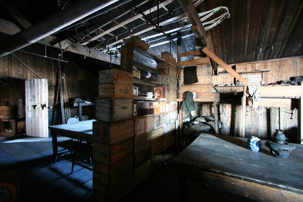 Wardroom and Messdeck, Scott's 'Terra Nova' hut