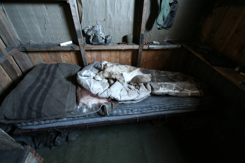 Sleeping bag, Scott's 'Terra Nova' hut (003)